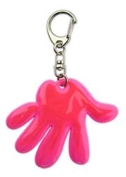 Reflexný prívesok - zelená ruka Reflexný prívesok - zelená ruka